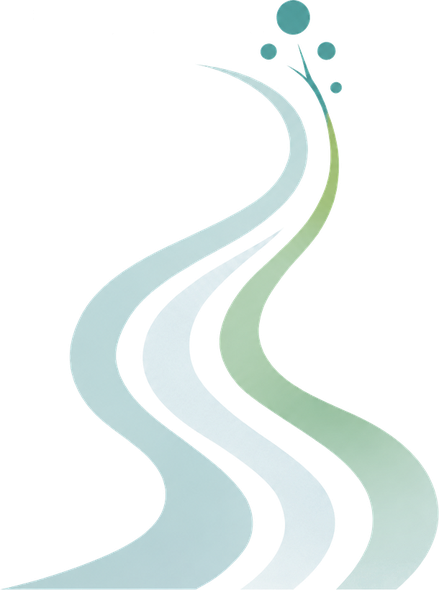 The Pre-AA Pathways mark: a winding path rising toward a cluster of dots